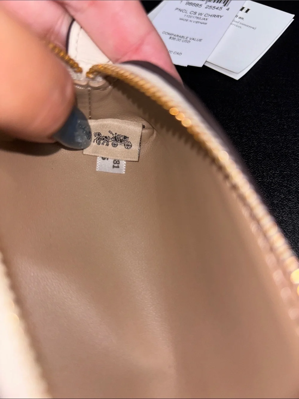 Coach phone case